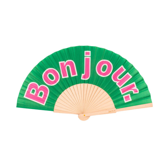 Eventail - Bonjour vert