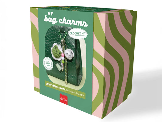Kit crochet pour débutant - Bag Charms - Matcha club