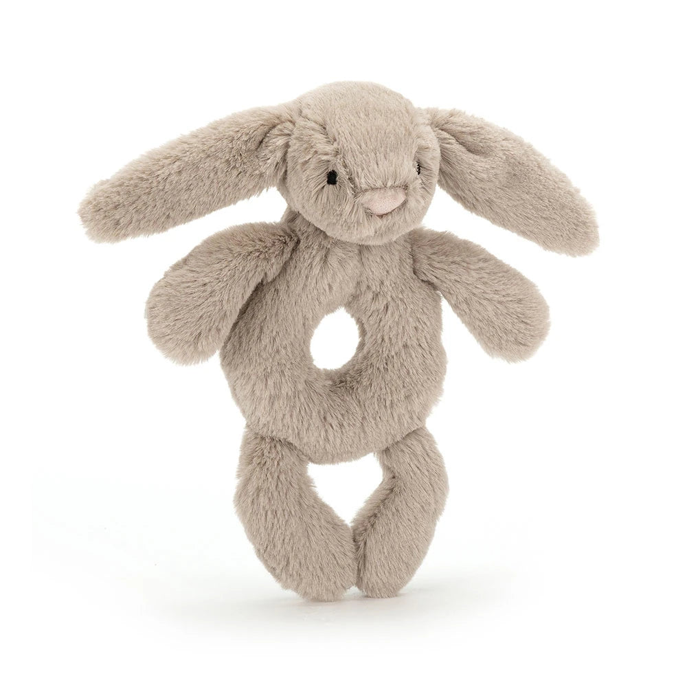 Hochet Bashful beige bunny rattle
