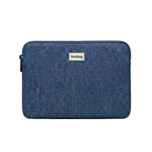 Housse d'ordinateur Ava M - Denim bleu foncé