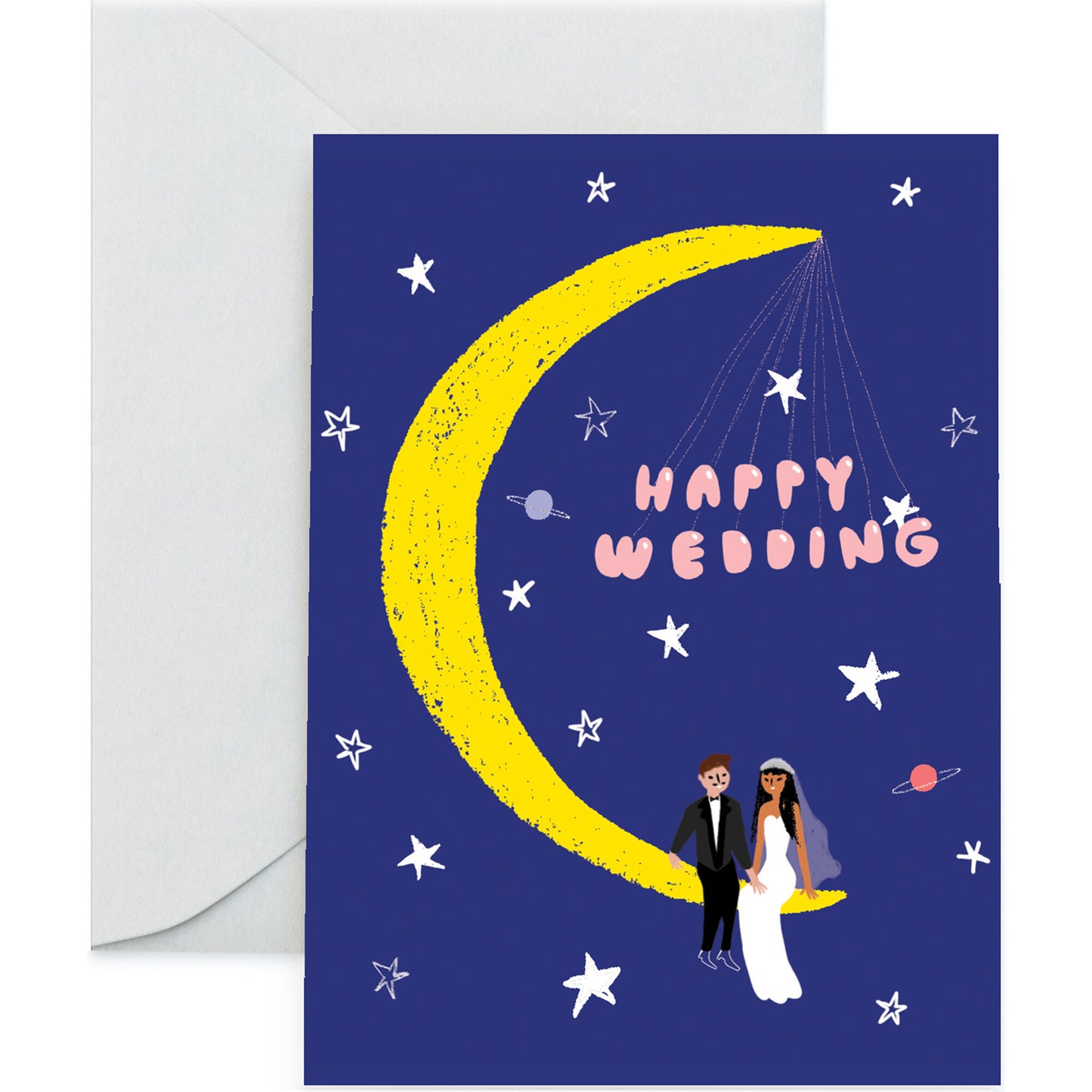 Carte - Moonlight wedding - Carolyn Suzuki — 1973 , Lyon