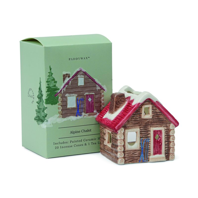 Porte-encens et bougie - Alpine chalet — Paddywax , Lyon