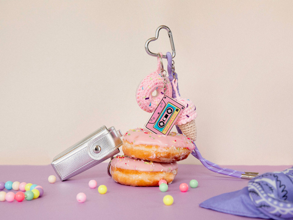 Kit crochet pour débutant - Bag Charms - Pop mood
