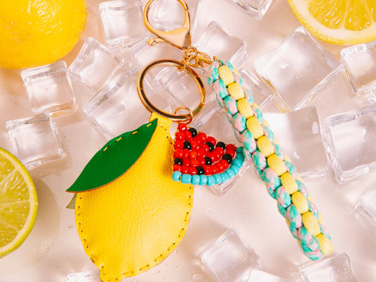Kit canette Bag charm Pshiiit - Lemonade