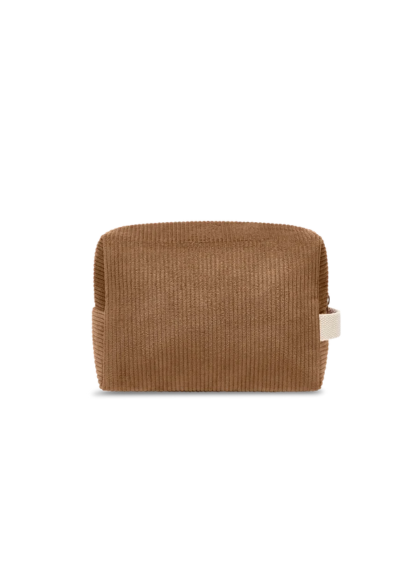 Trousse de toilette Leon - Velours macchiato