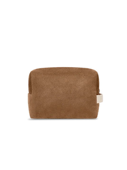 Trousse de toilette Leon - Velours macchiato