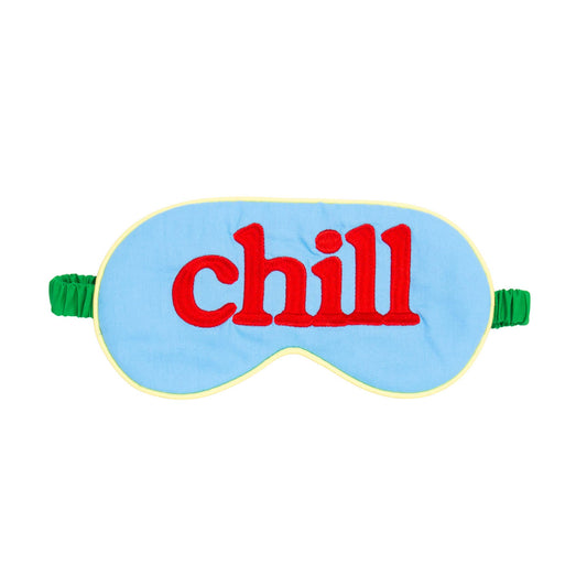 Masque de nuit - Chill bleu clair