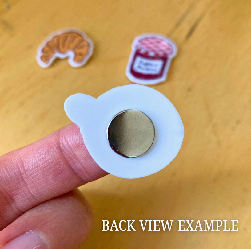 Lot de 3 aimants - Pique-nique