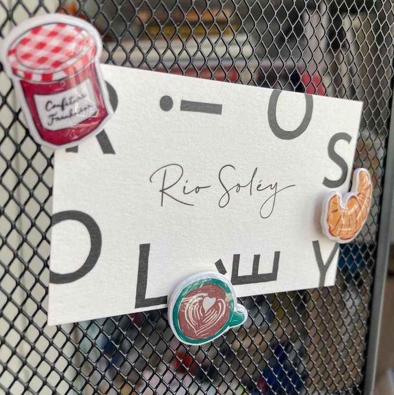 Lot de 3 aimants - Matin doux