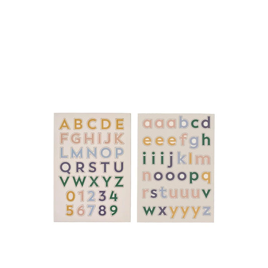 Magnets Vento - Alphanumeric / sandy multi