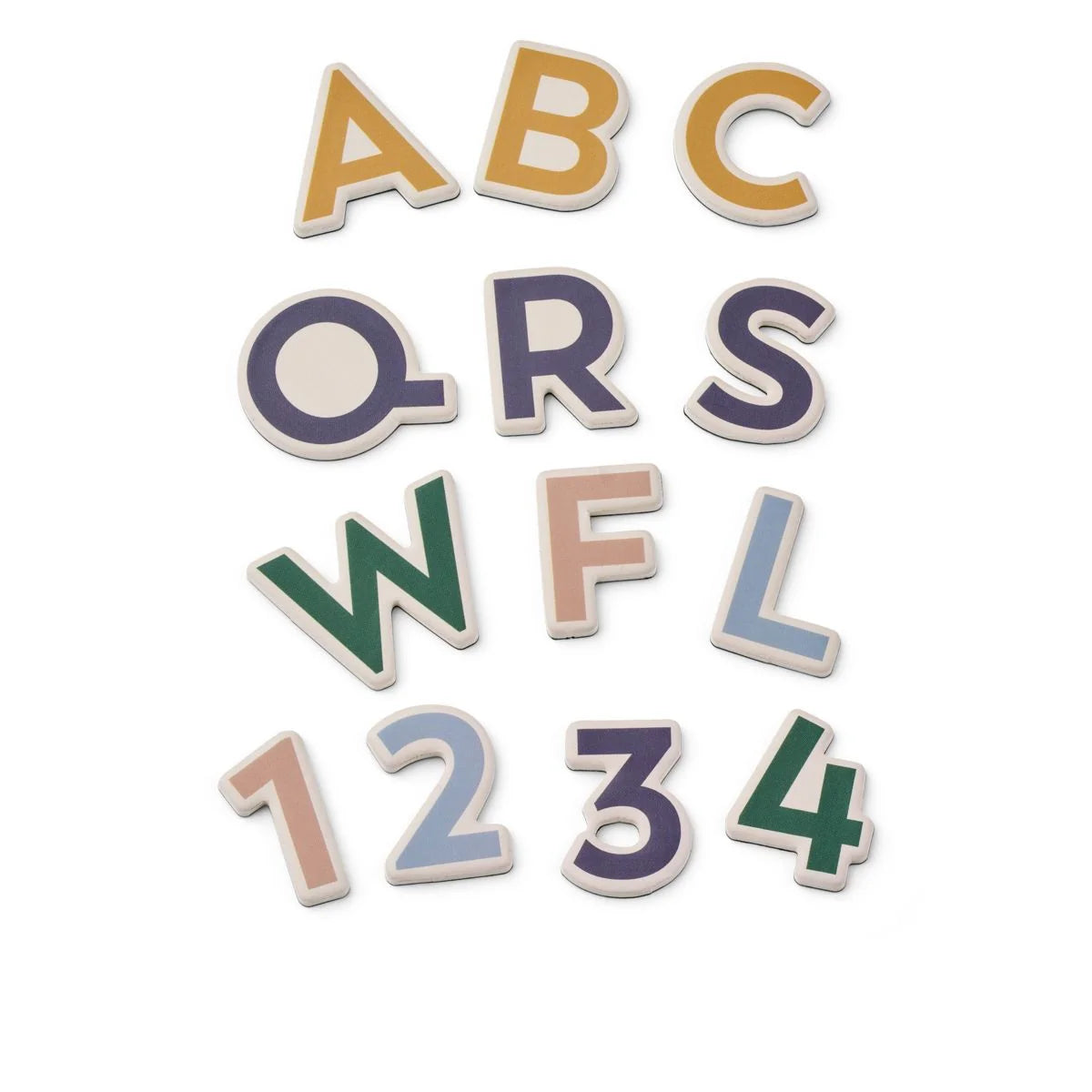 Magnets Vento - Alphanumeric / sandy multi