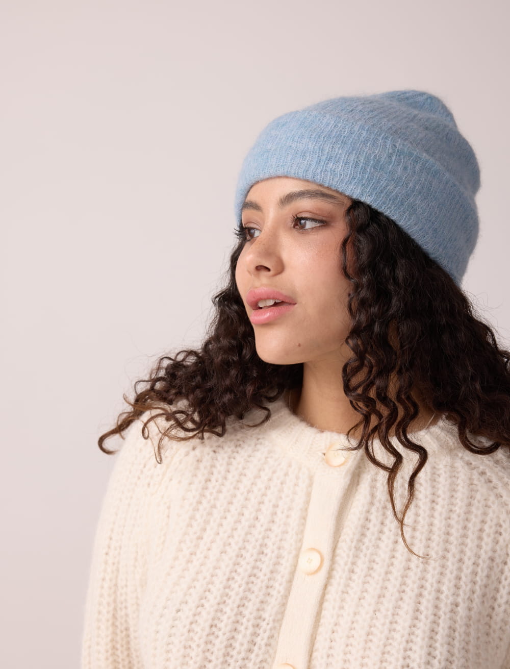 Bonnet Woody - Ice blue