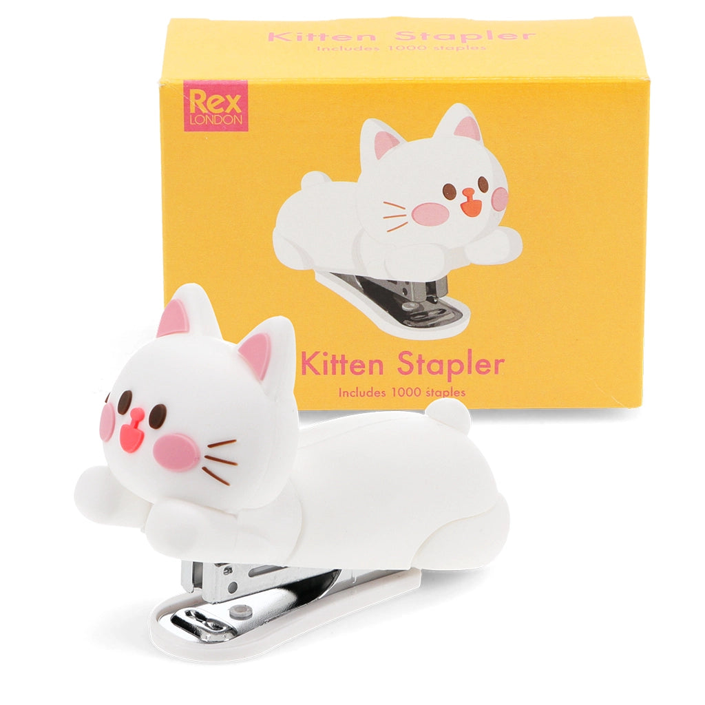 Mini agrafeuse avec 1000 agrafes - Chaton
