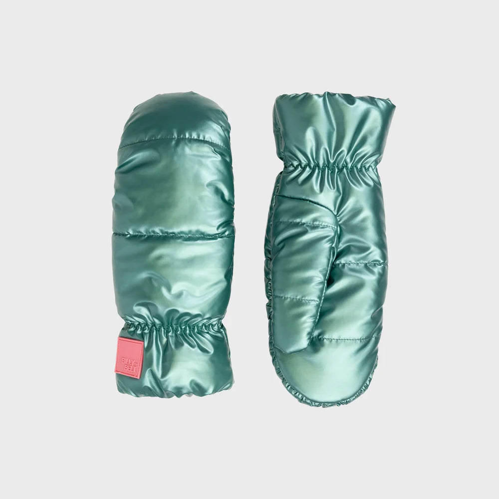 Moufles métalliques - Vert