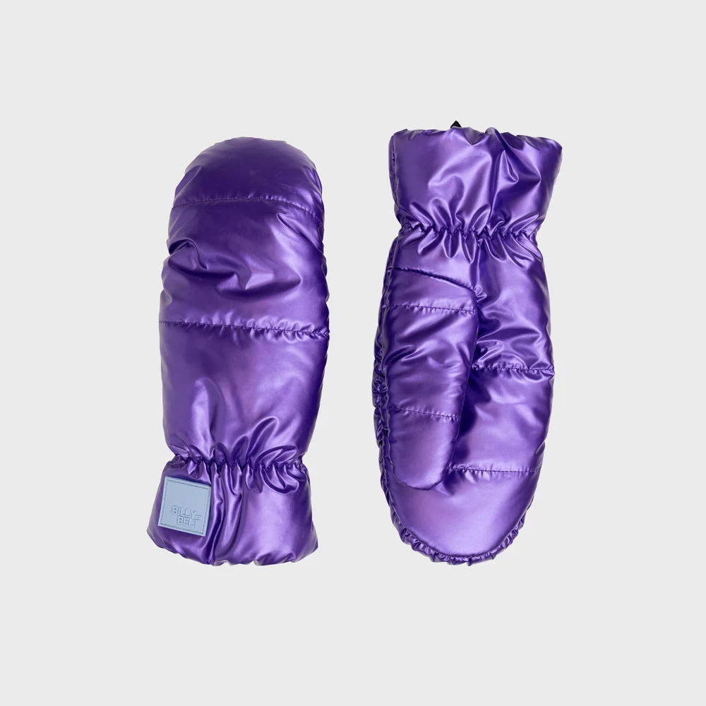 Moufles métalliques - Violet