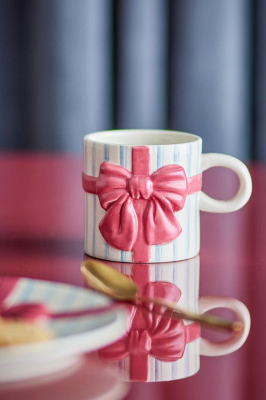 Mug Bowie de Noël - bleu