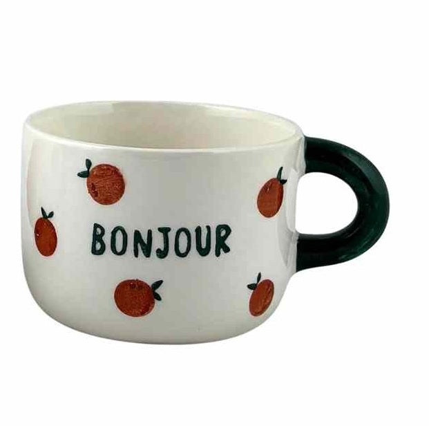 Mug French fruits - Bonjour