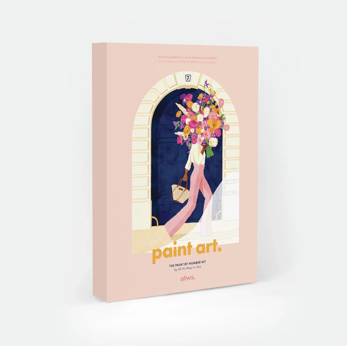 Peinture au numéro - Parisian door