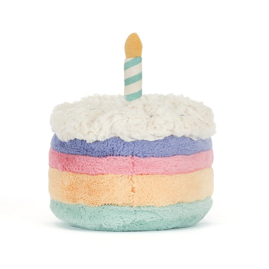 Peluche amuseables Birthday Rainbow cake
