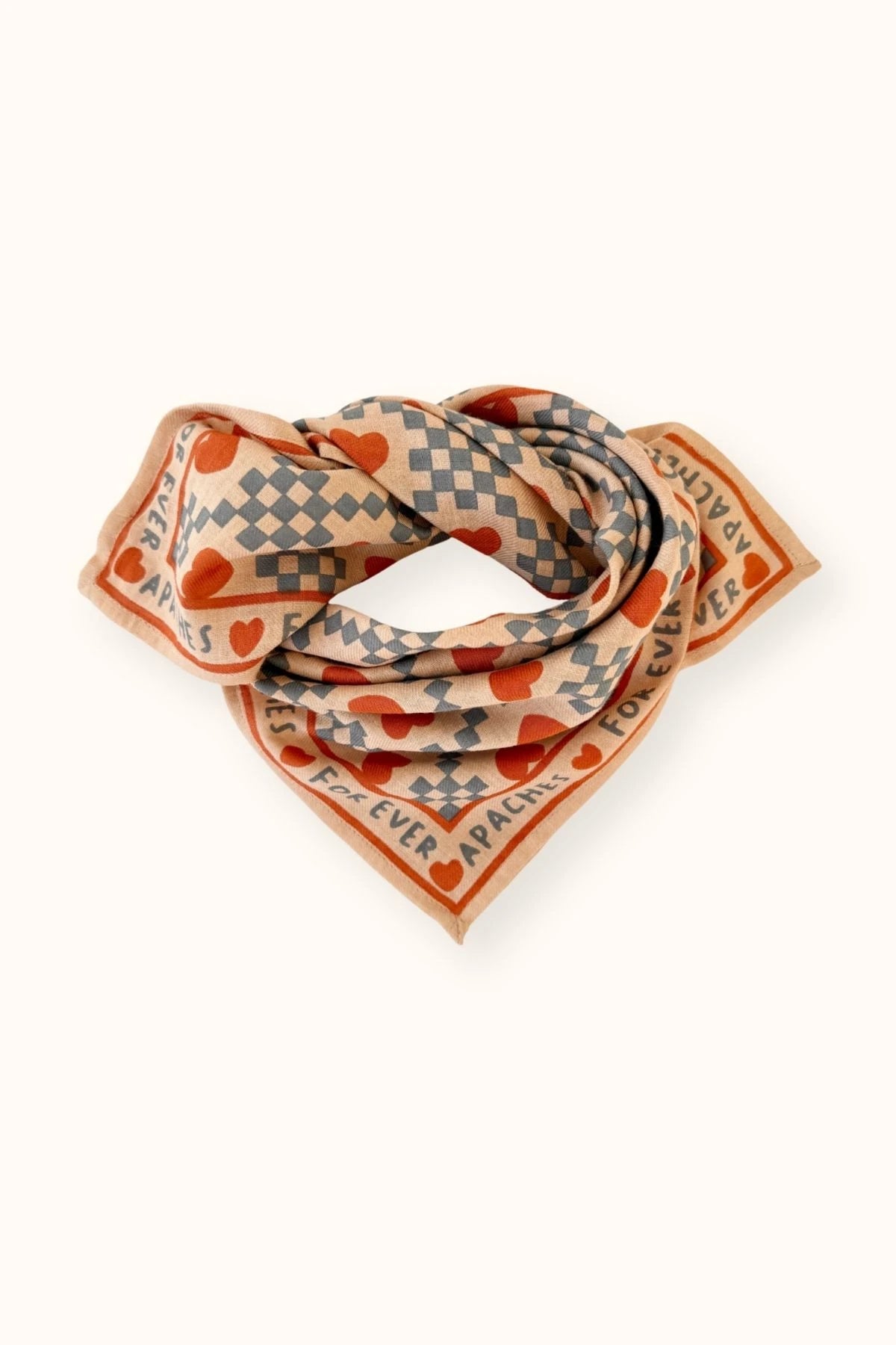 Small foulard Manika - Amor sand