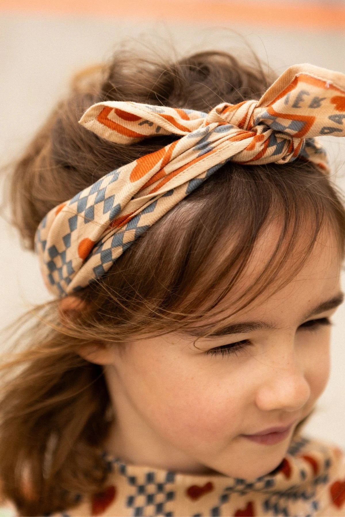 Small foulard Manika - Amor sand