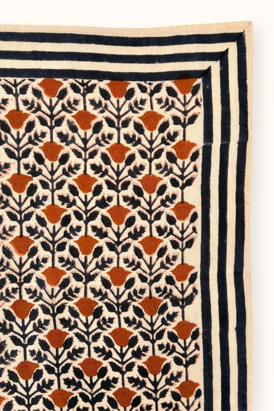 Small foulard Manika - Rosa macadamia