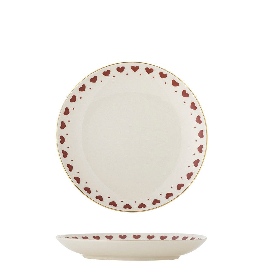 Assiette Jolly - Coeurs