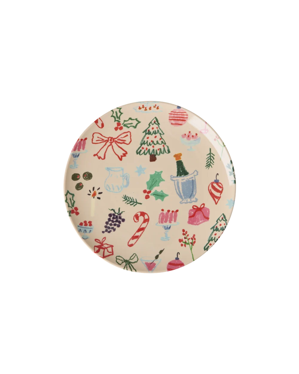 Petite assiette Noël multi