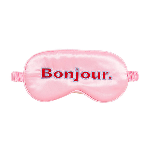 Masque de nuit - Bonjour rose