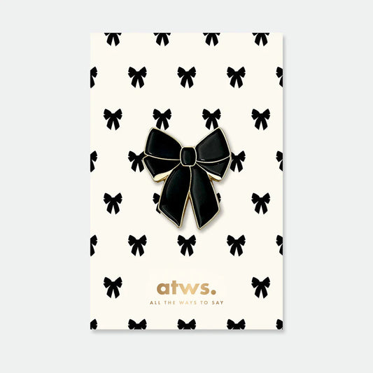 Pins Black bow — All the ways to say , Lyon