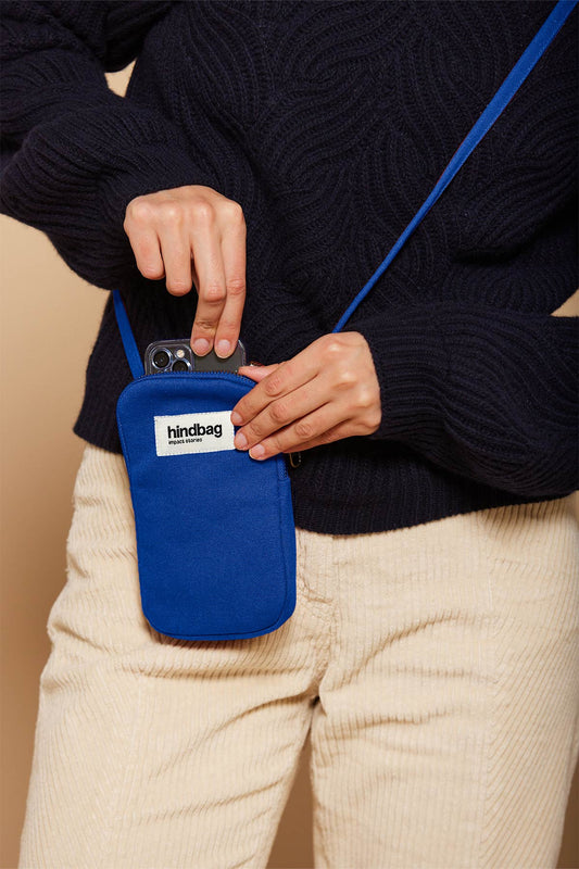 Pochette pour téléphone Bill - Bleu électrique