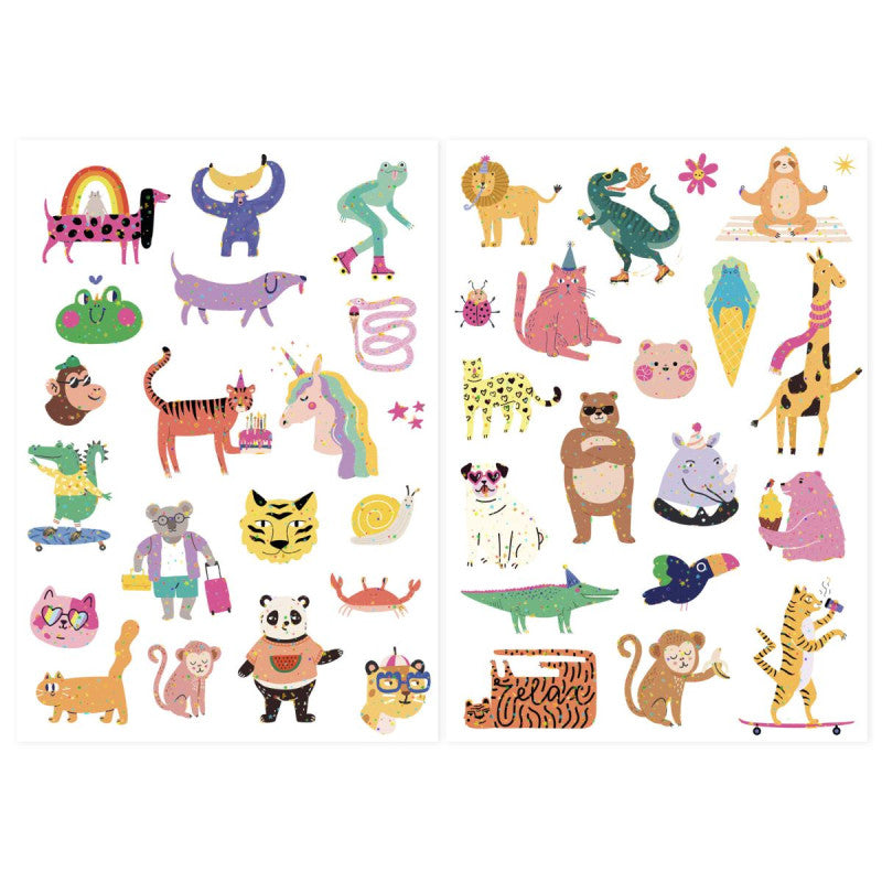 Pochette de tattoos - Cute animals — La petite épicerie , Lyon