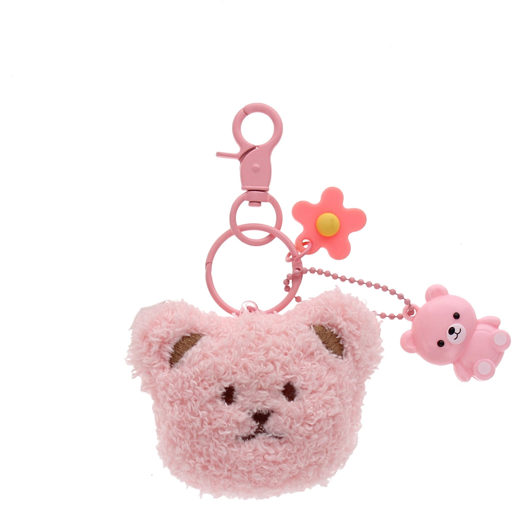 Bag charm avec gloss - Ours en peluche