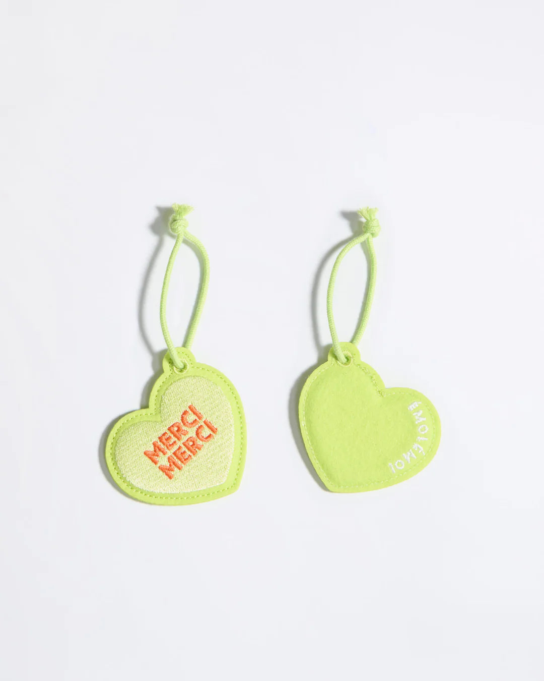 Porte-clés Merci merci - Vert