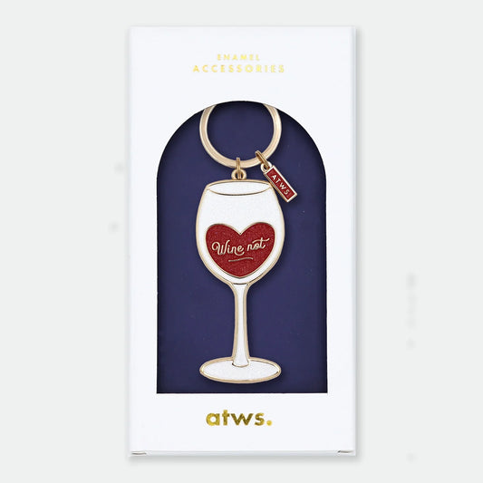 Porte-clés Wine not