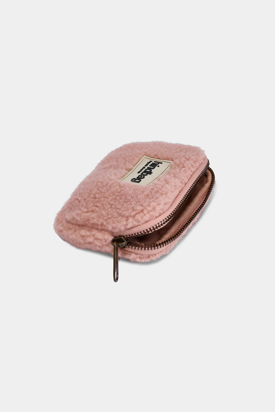 Porte-monnaie Lili - Teddy rose poudré — Hindbag , Lyon