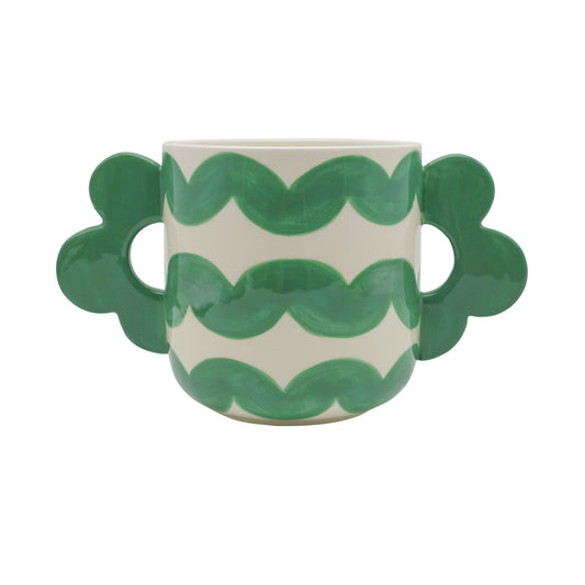 Pot de fleurs Jacinta - Wavy Rumba
