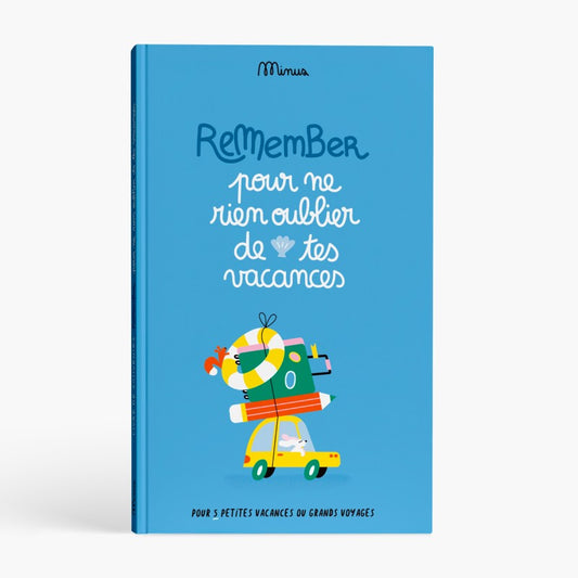 Cahier Pour ne rien oublier de tes vacances