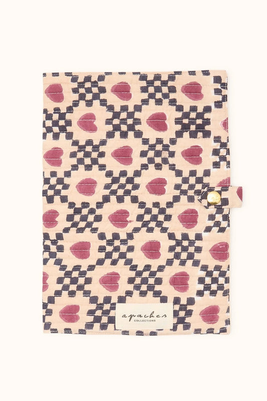 Protège carnet Bimale - Amor macadamia