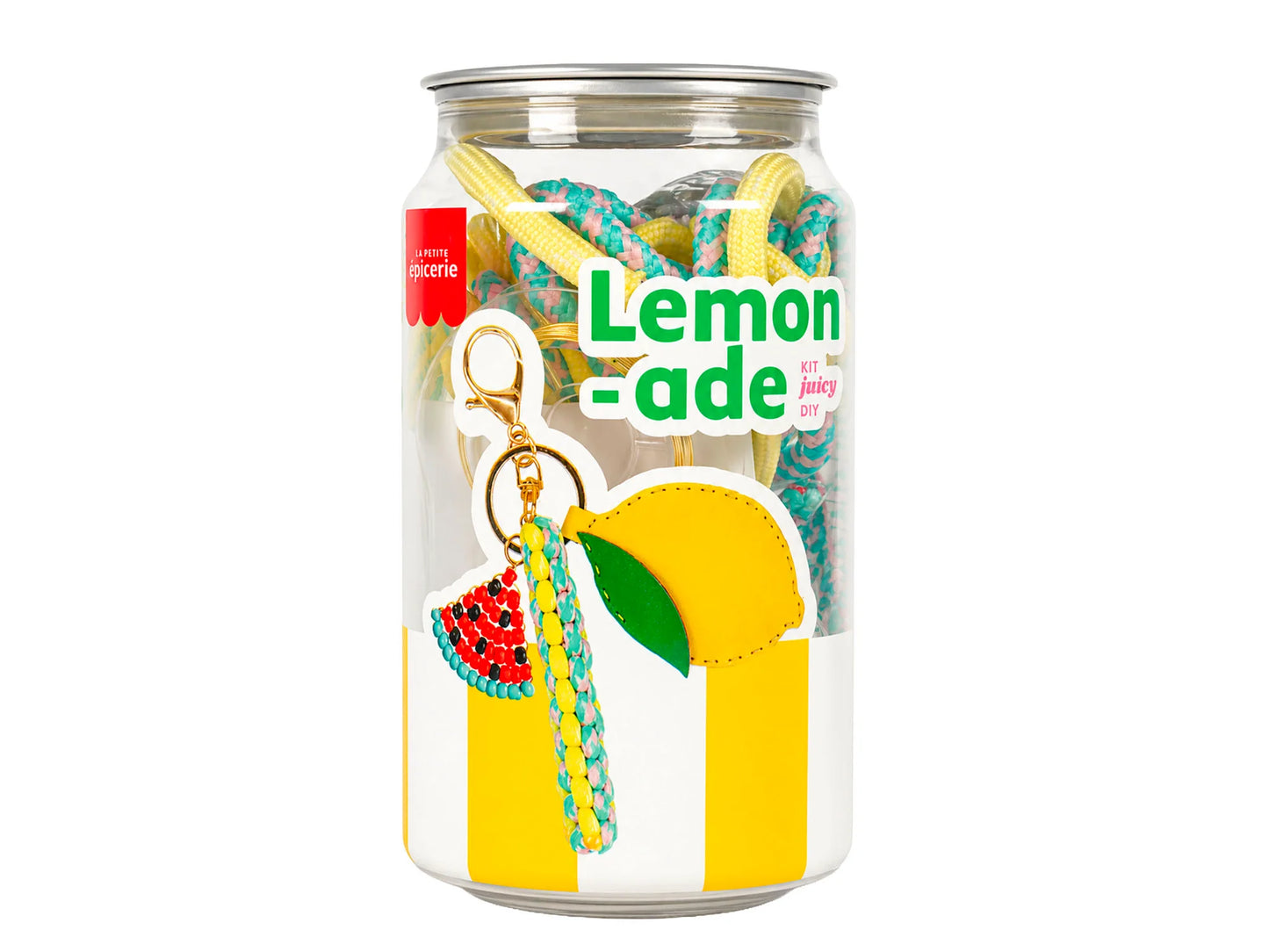 Kit canette Bag charm Pshiiit - Lemonade