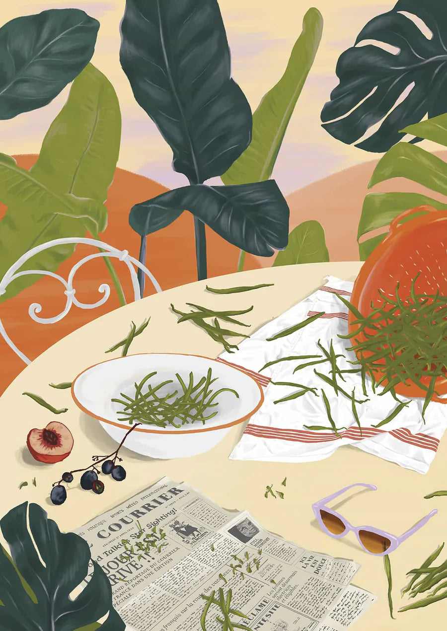 Puzzle Les haricots verts