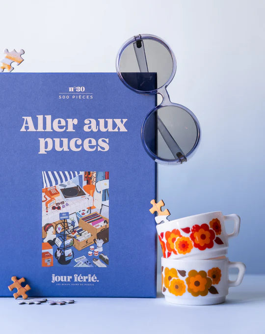 Puzzle Aller aux puces — Jour férié , Lyon