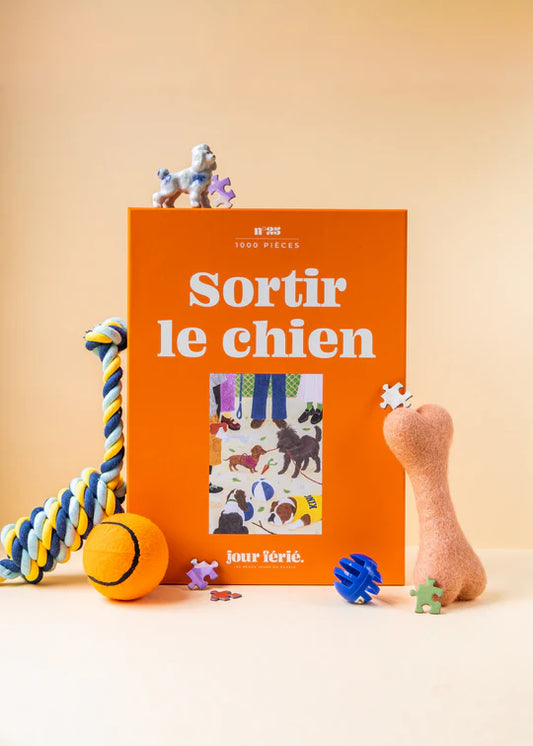 Puzzle Sortir le chien