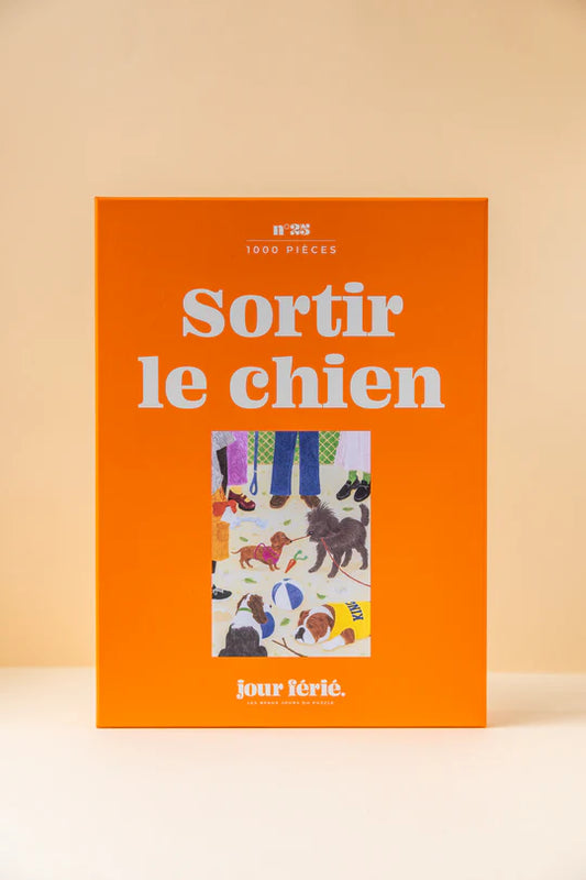 Puzzle Sortir le chien