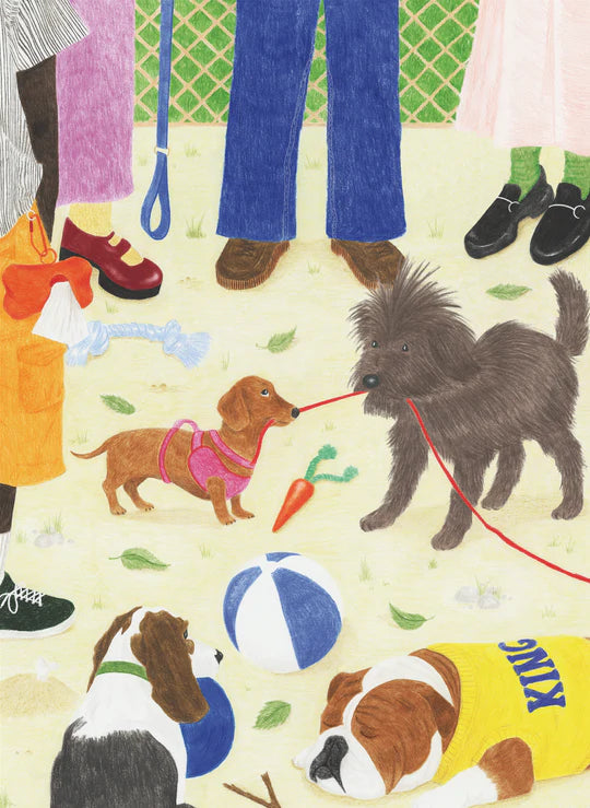 Puzzle Sortir le chien