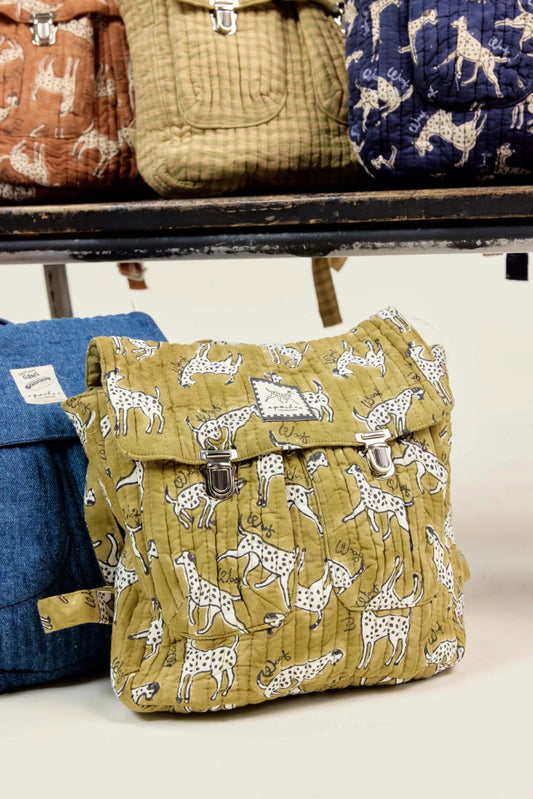 Sac-à-dos Suji - Pongo khaki — Apaches collections , Lyon
