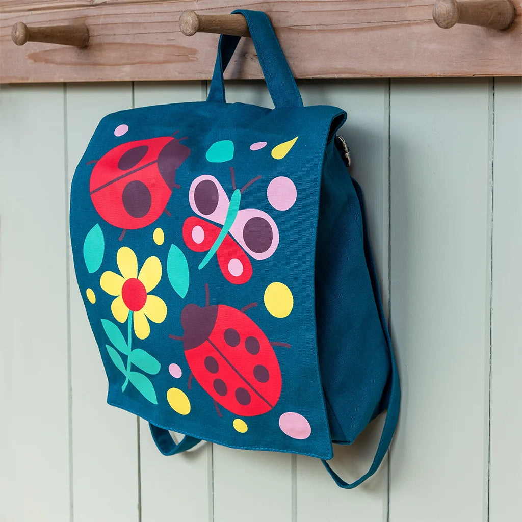 Mini sac-à-dos en toile - Coccinelle
