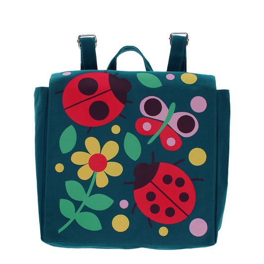 Mini sac-à-dos en toile - Coccinelle