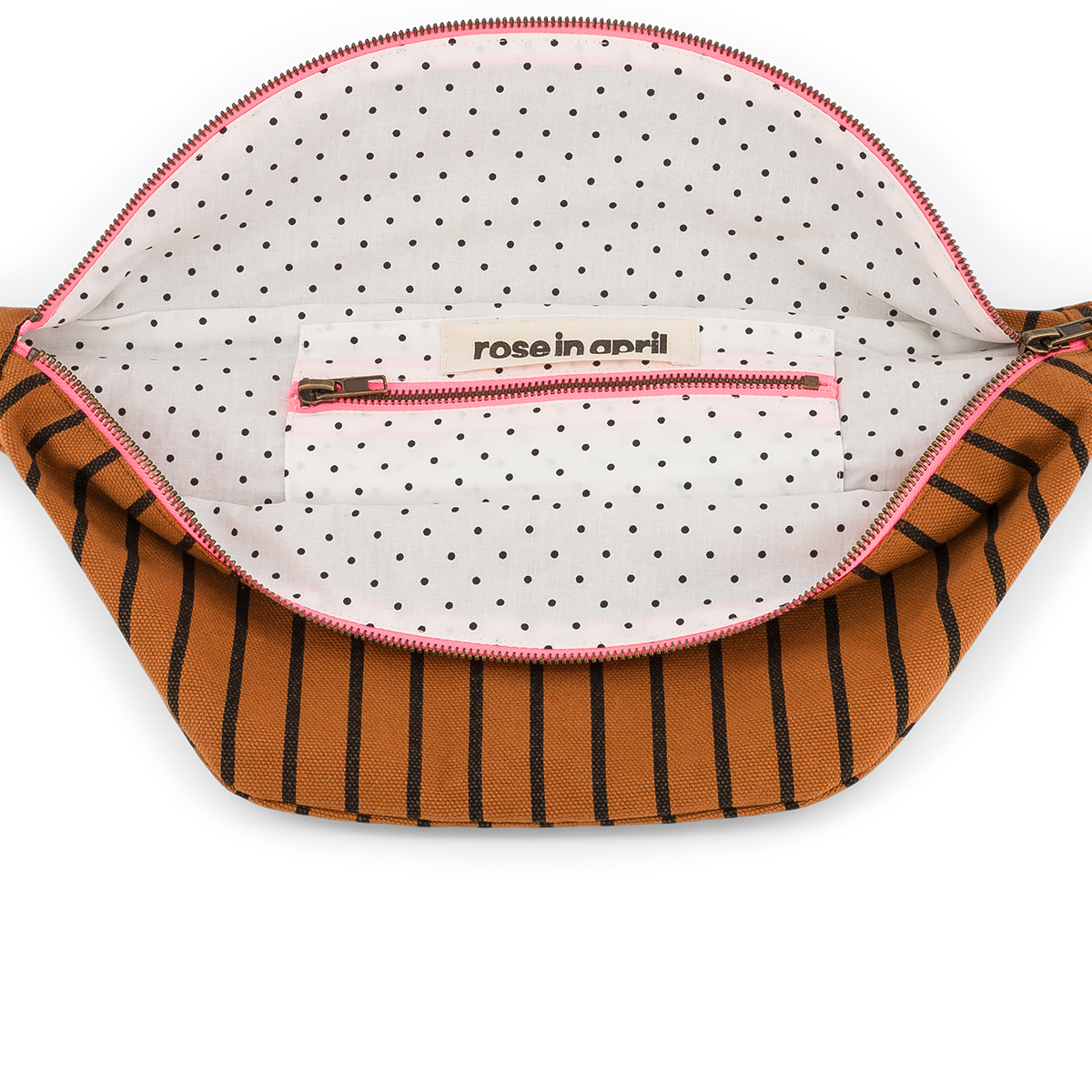 Sac banane rayures tennis - Ginger