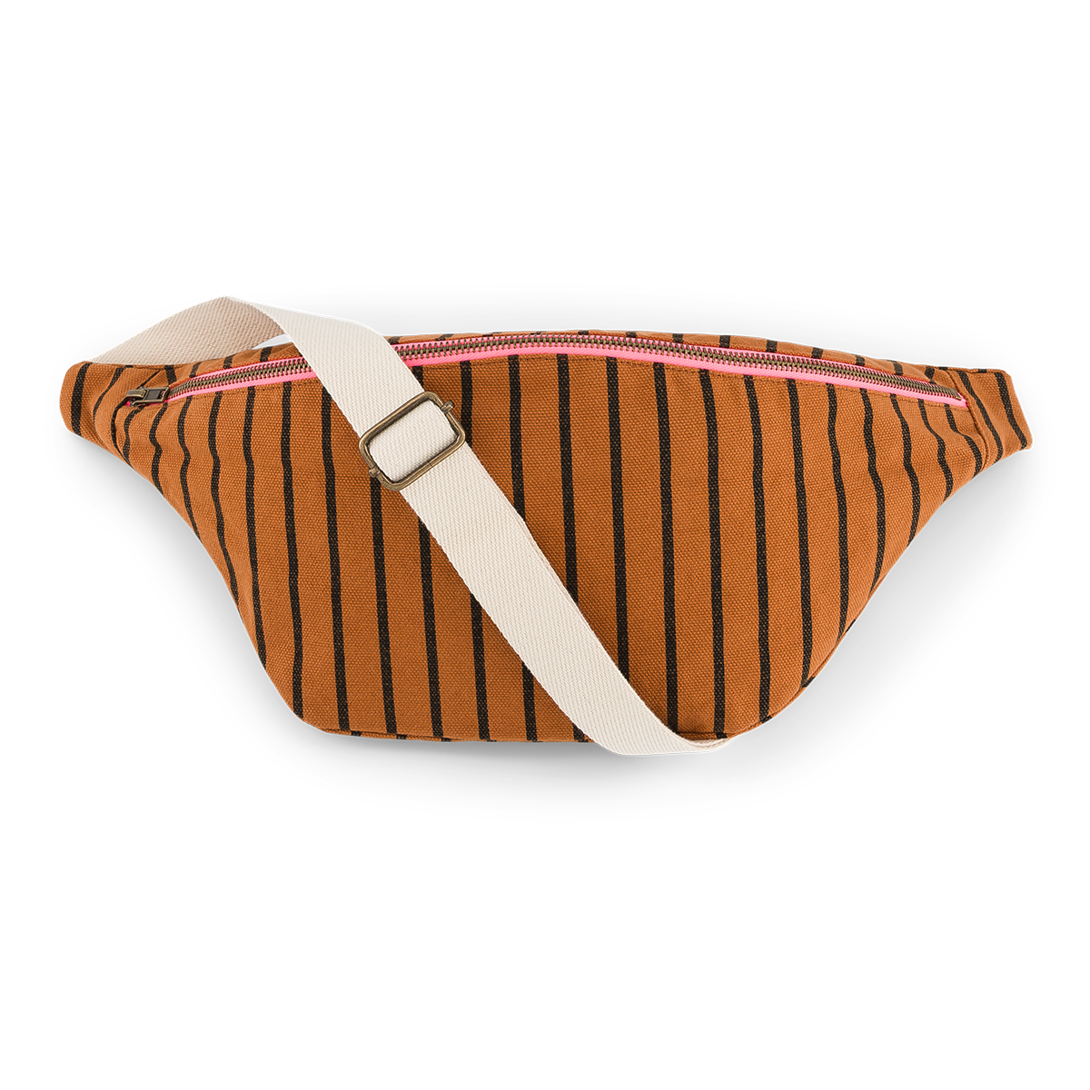 Sac banane rayures tennis - Ginger